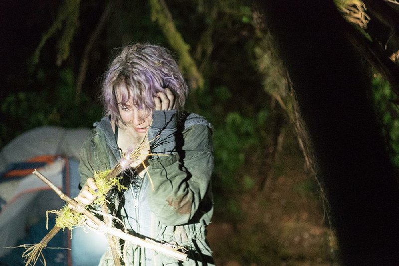 Talia (Valorie Curry) is obsessed by stories of the evil that lives in the woods in Blair Witch, a sequel to the 1999 phenomenon The Blair Witch Project.