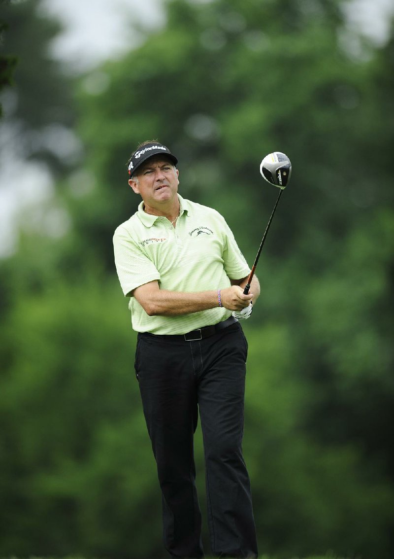 Golfer Ken Duke was a four-time All-Arkansas Intercollegiate Conference golfer and a 1992 graduate of Henderson State.