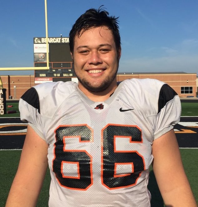 ESPN rates Chuck Filiaga the No. 16 offensive tackle in the nation. 