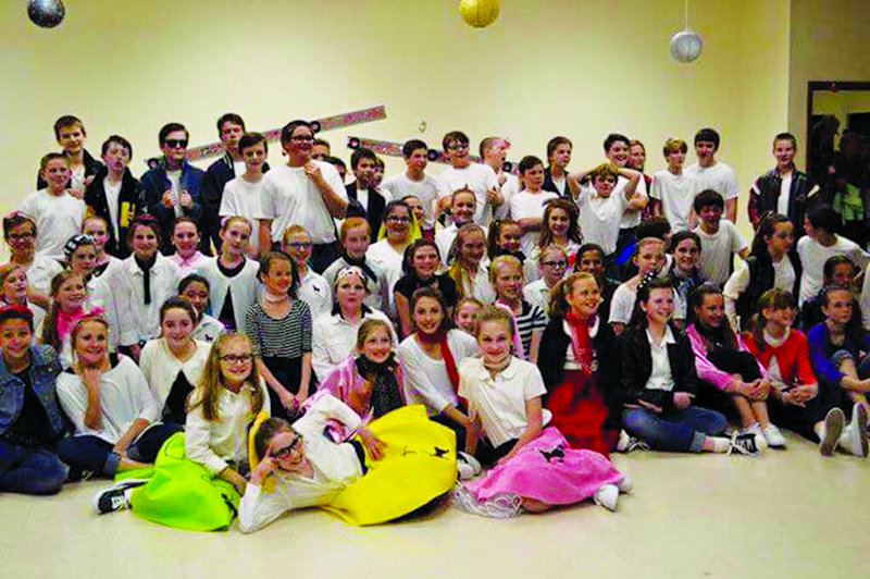 Sock hop: These students celebrated El Dorado Junior Cotillion with a 1950s sock hop in 2015.