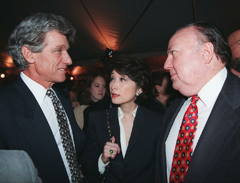 Three American icons, Maury Povich (from left), his wife, legendary newswoman Connie Chung, and feminist champion Roger Ailes, discuss ethics on TV in 1996.Fayetteville-born Otus the Head Cat’s award-winning column of humorous fabrication appears every Saturday.