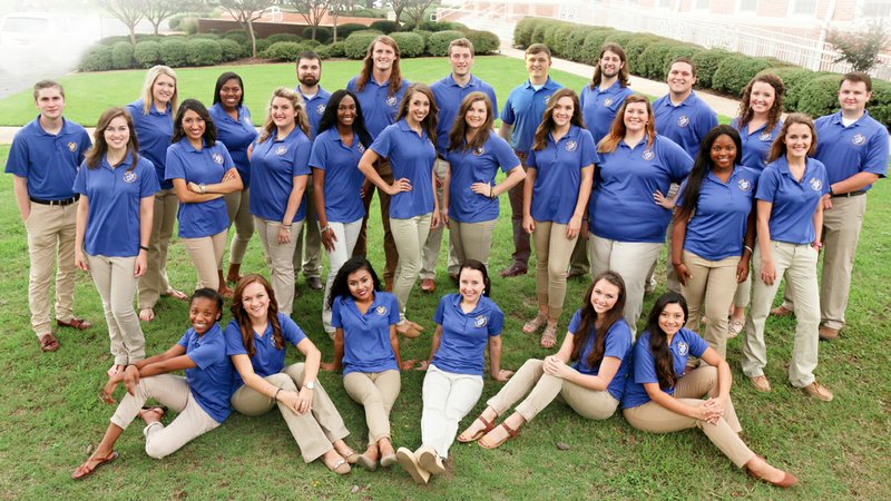 The SAU Student Ambassadors group