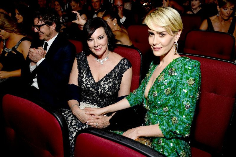 It’s time for Sarah Paulson (right), who portrayed Marcia Clark (left) in The People v. O.J. Simpson: American Crime Story, to step away from FX and try SNL.