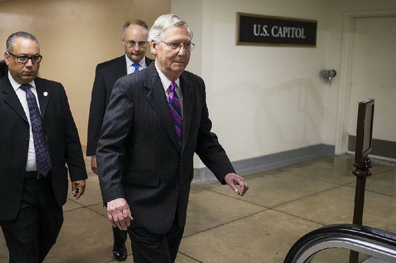 Senate Majority Leader Mitch McConnell made numerous concessions to get a stopgap spending bill approved but nearly scuttled it with the Louisiana flood-aid package as Democrats called for Flint, Mich., aid. 