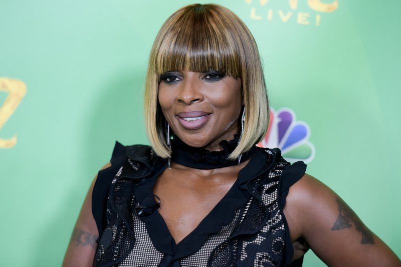 The Associated Press BLIGE: Mary J. Blige attends "The Wiz Live!" on Jan. 1 at the Directors Guild of America in Los Angeles. 