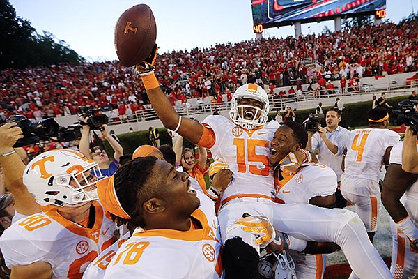 Former Tennessee WR Jauan Jennings has earned a very specific