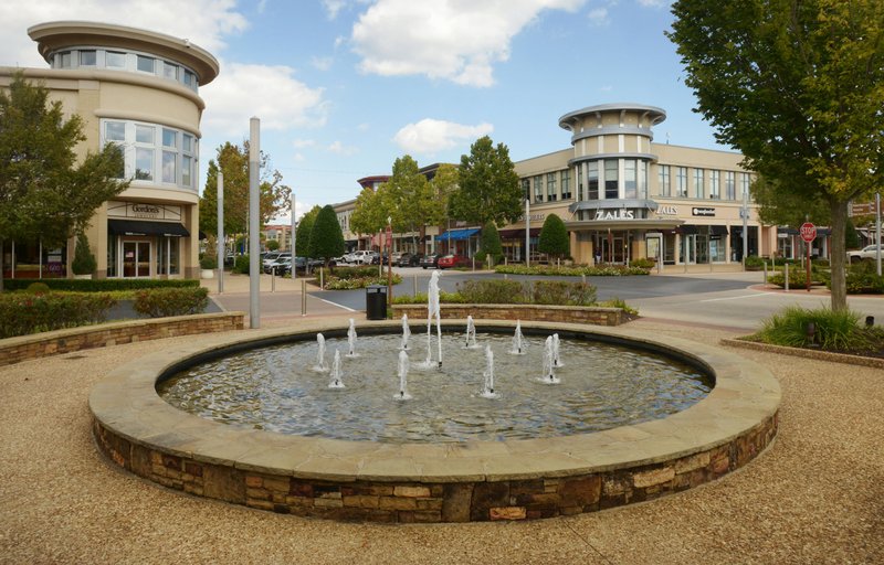 A view of Pinnacle Hills Promenade mall on Monday.