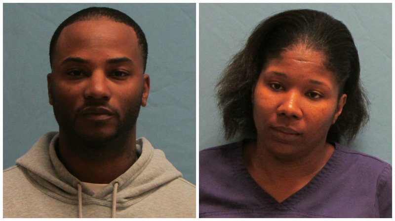 Tramale Wright, 32, and Sharekia Law, 32, both of North Little Rock