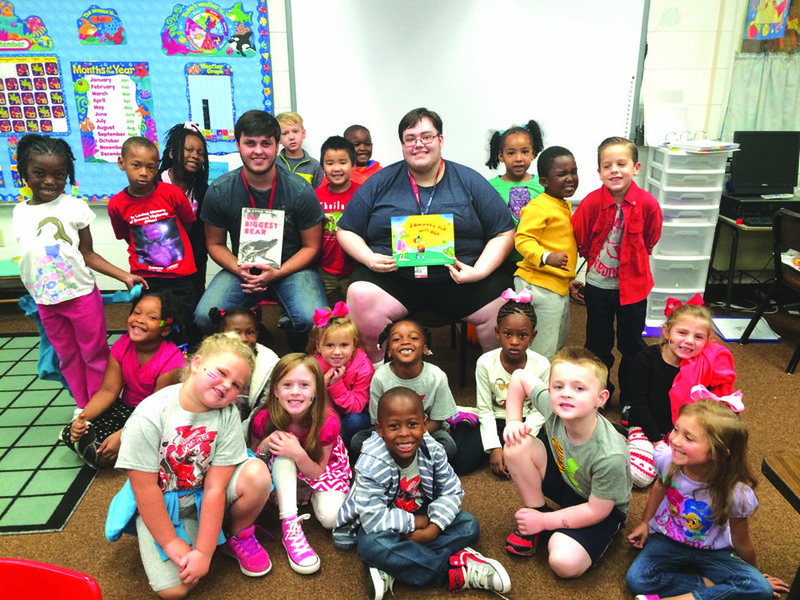 Camden Fairview students read to elementary class Camden News