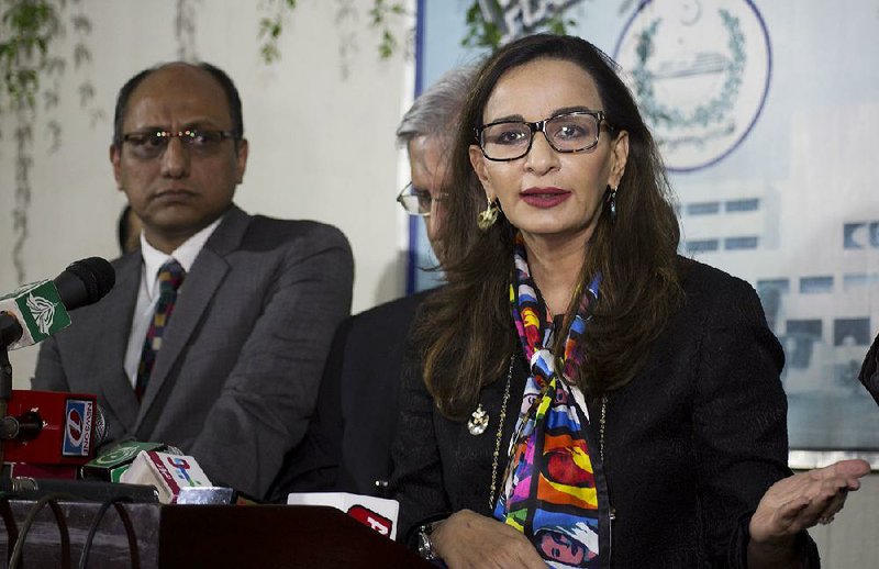 “We should be ashamed. We should all be ashamed. You should all be ashamed,” Pakistani opposition legislator Sherry Rehman said Thursday outside Parliament in Islamabad.