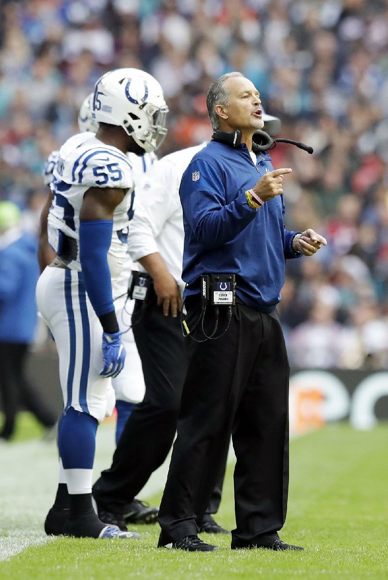 Indianapolis Coach Chuck Pagano made it clear that defensive lapses are not acceptable.