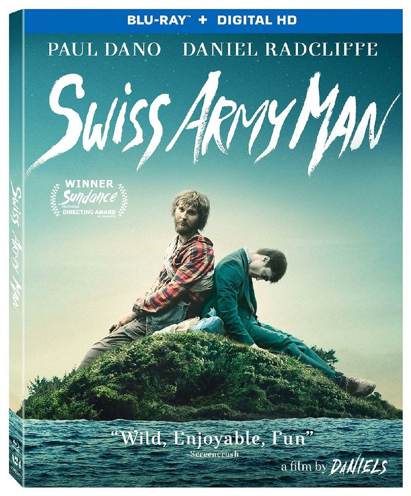 Blu-ray cover for Swiss Army Man 