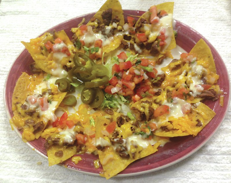 The fajita nachos is the lunch special at Maria&#8217;s every Wednesday. They offer a different lunch special each Monday-Friday.