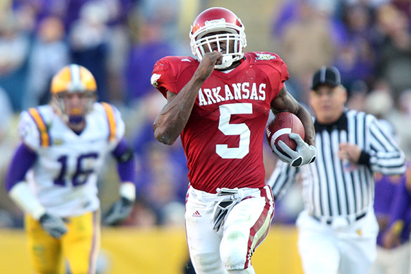 WholeHogSports - Darren McFadden left his mark on the way to hall of fame