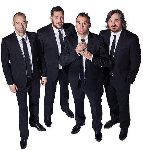 The Tenderloins, whose members — Joe Gatto, James Murray, Brian Quinn and Sal Vulcano — are the creators, executive producers and stars of truTV’s Impractical Jokers