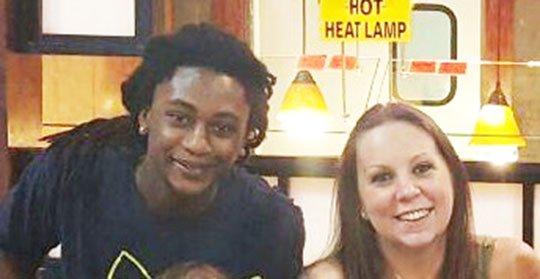 Submitted photo DEADLY CRASH: TaVon Desean Jenkins and Cassandra Marie Braun had only recently moved to Arkansas, Braun's father said Wednesday. Photo is courtesy of Michael Braun.