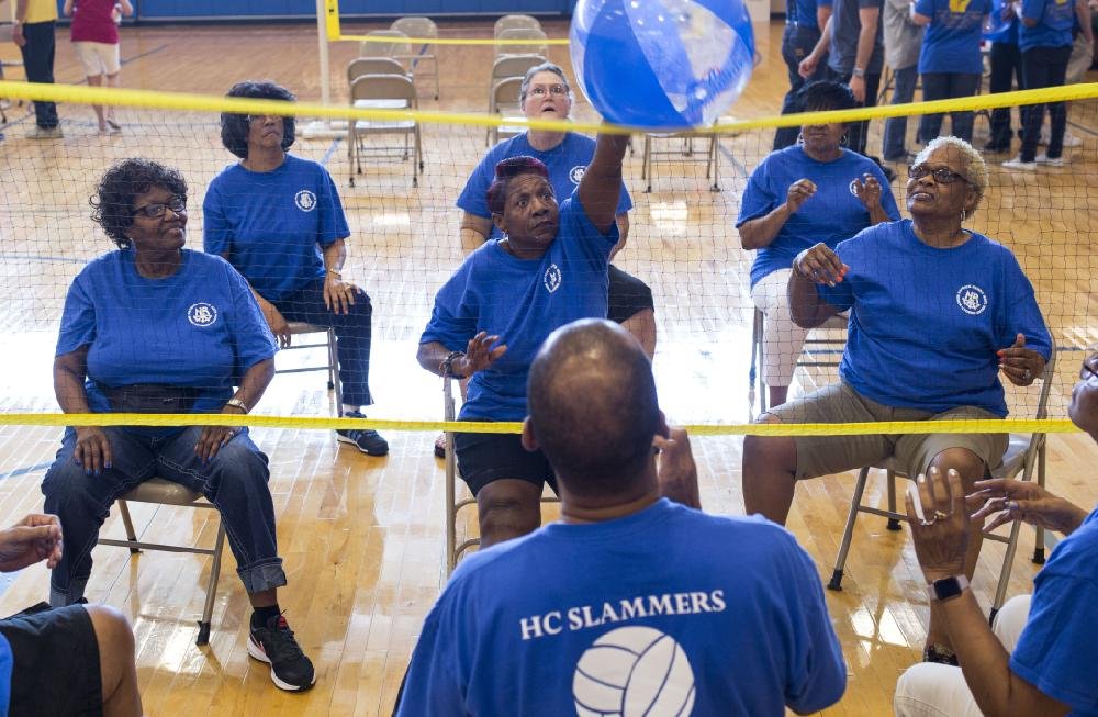 Chair Volleyball Tournament