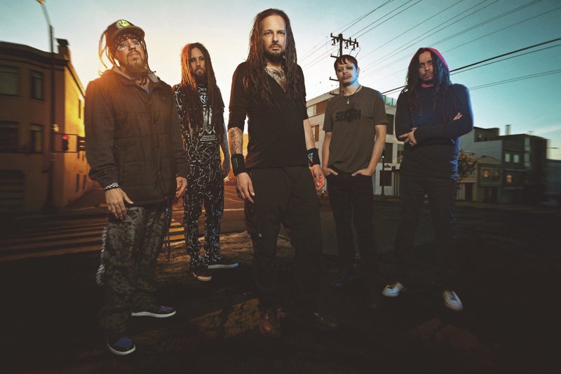 Korn is back with its signature sound on a new album, “Serenity of Suffering.” The band visits the Walmart AMP on Saturday.