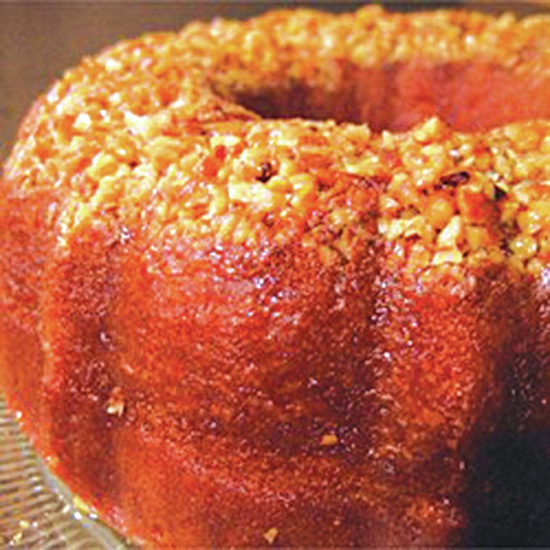 Golden Rum Cake