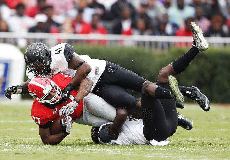 Georgia, coach smarting after loss to Vanderbilt