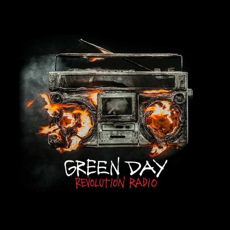 Album cover for Green Day's "Revolution Radio"