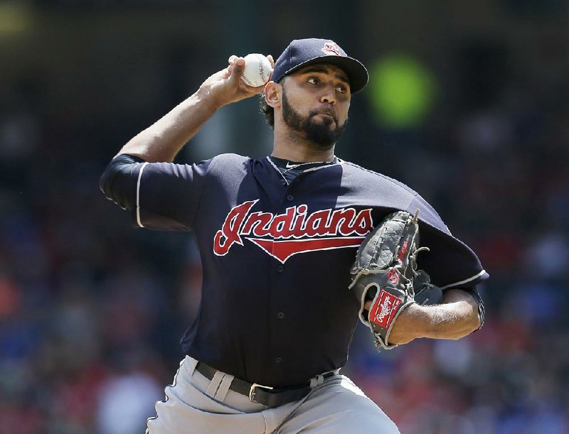 Cleveland pitcher Danny Salazar, who has not pitched since Sept. 9 because of stiffness in his right forearm, has performed well in recent workouts and has been declared “ready to pitch” by Manager Terry Francona. He will throw a three-inning simulated game today, which will help determine his status for the World Series.