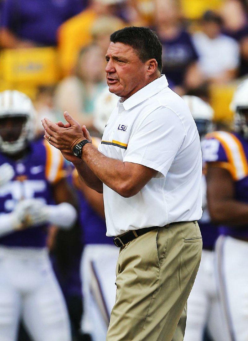 LSU interim coach Ed Orgeron has guided the Tigers to consecutive blowouts over Missouri and Southern Mississippi since he took over the program for Les Miles in September.