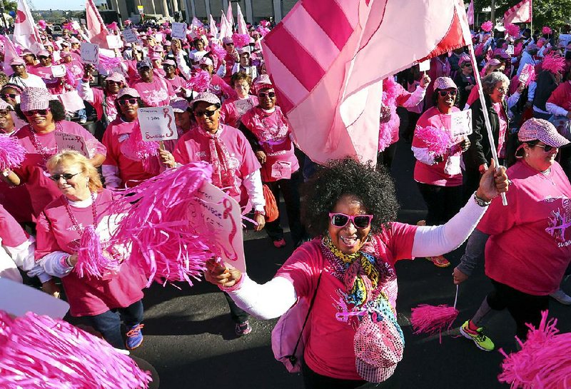 VIDEO/PHOTOS Race for the Cure again a pinktinted blast in Little Rock