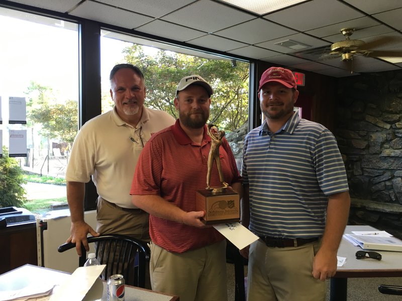 Lindsey Management took home the first-place trophy in the Salvation Army’s eighth annual Charity Golf Tournament, which raised $7,000.