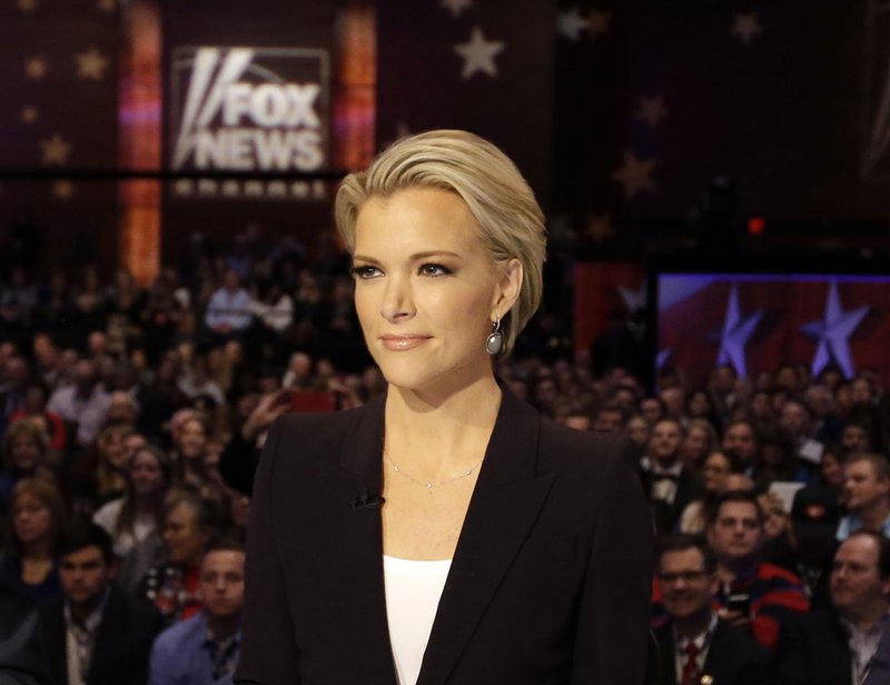 FILE - In this Jan. 28, 2016 file photo, Moderator Megyn Kelly waits for the start of the Republican presidential primary debate in Des Moines, Iowa. Former Republican House Speaker Newt Gingrich told Kelly she is “fascinated with sex” amid criticism of her coverage of sexual misconduct accusations against GOP presidential nominee Donald Trump. The heated exchange came Tuesday, Oct. 25, 2016, on Kelly’s program. Kelly responded to Gingrich’s comment by saying she’s “not fascinated by sex,” but is “fascinated by the protection of women.” (AP Photo/Chris Carlson, File)
