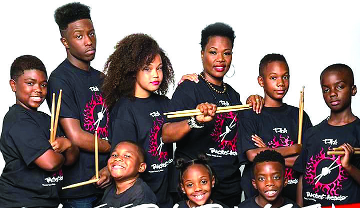 Drummers:  Tha Bucketheads, a childrens’ bucket-drumming group from Dallas, will perform at the Strong Fall Festival on Saturday. 

