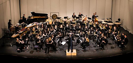 Submitted photo WIND ENSEMBLE: Ouachita Baptist University's Wind Ensemble will present its fall concert at 7:30 p.m. Nov. 1 in Jones Performing Arts Center. The concert is free and open to the public.