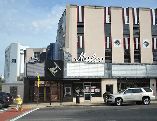 The Sentinel-Record/Mara Kuhn HAUNTED: The historic Malco Theatre, located at 819 Central Ave., was designated as a haunted destination in the Arkansas Haunted Road Trip, created by the Blog for Lifestyle & Travel.