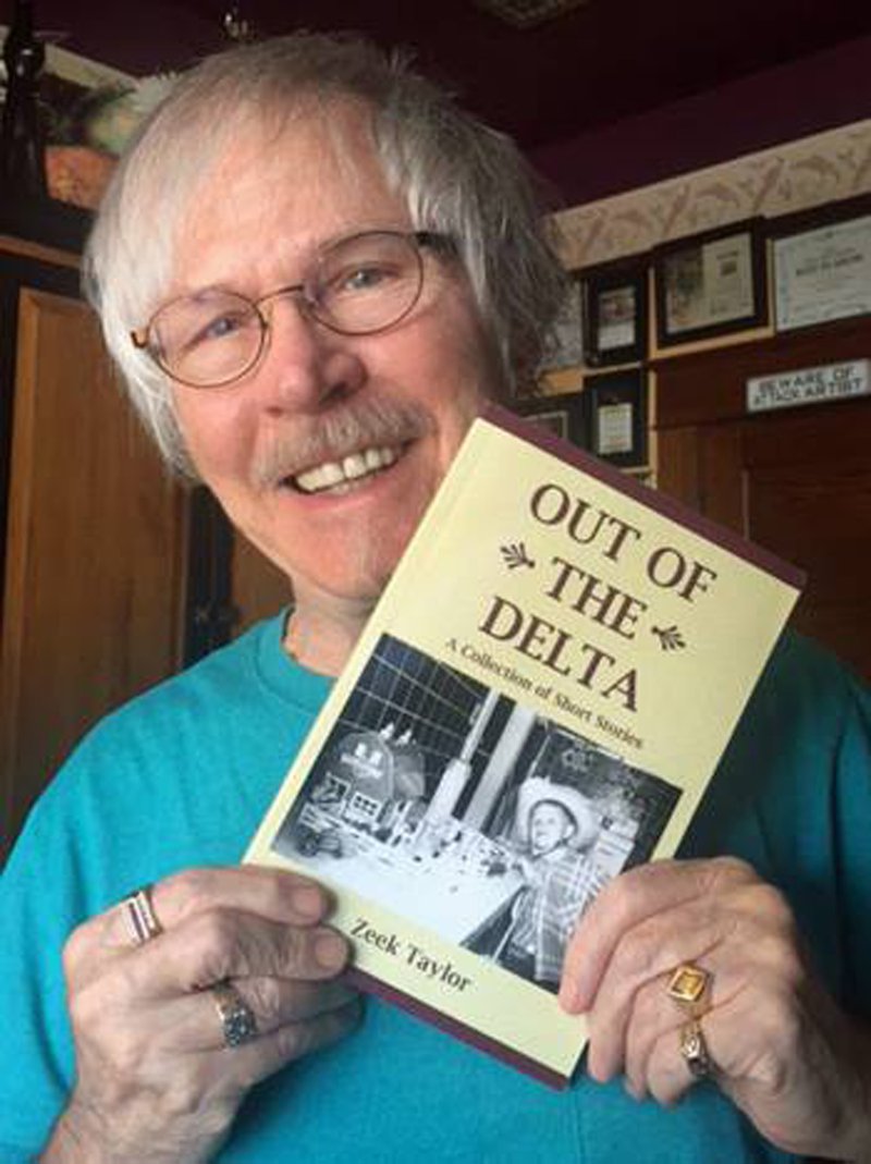 Eureka Springs artist Zeek Taylor has become an author with the publication of his “Out of the Delta: A Collection of Short Stories.”