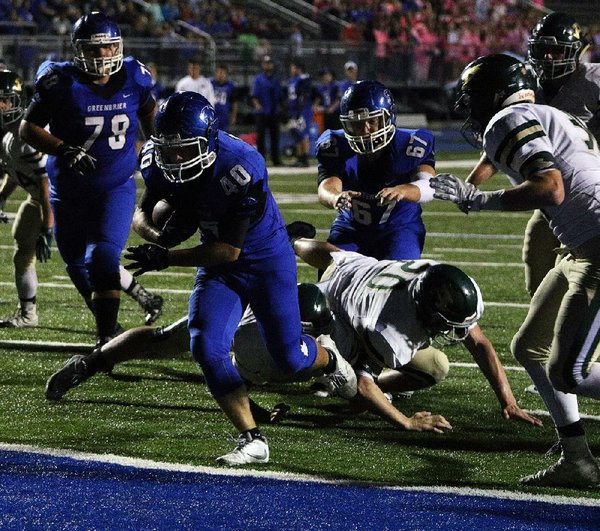 Football: Dotson powers Alma past Greenbrier | Northwest Arkansas ...