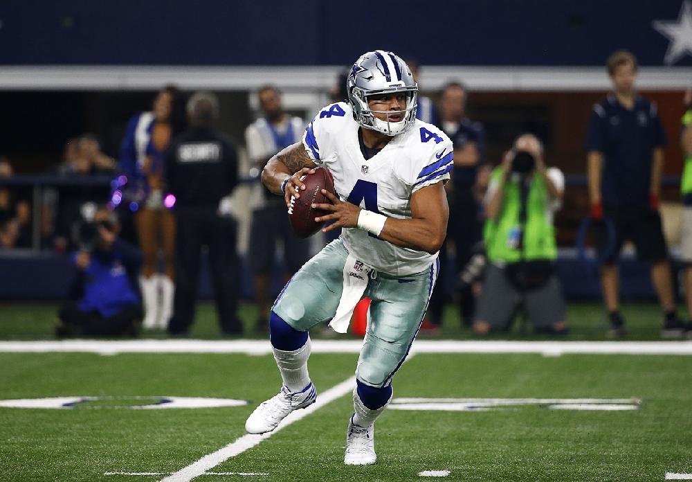 Prescott rallies Cowboys to OT win over Eagles, 29-23