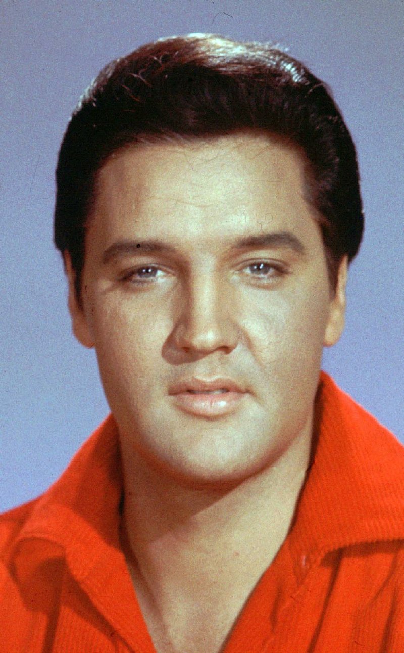 Elvis Presley is shown in this undated file photo. 