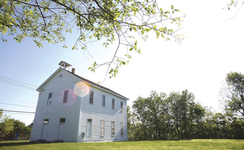 The Shiloh Meeting Hall, formerly the Shiloh Church and the Odd Fellows Lodge, is being renovated by the Shiloh Museum of Ozark History in Springdale. The Tap Takeover on Nov. 15 at Black Apple Crossing will help support renovation work.