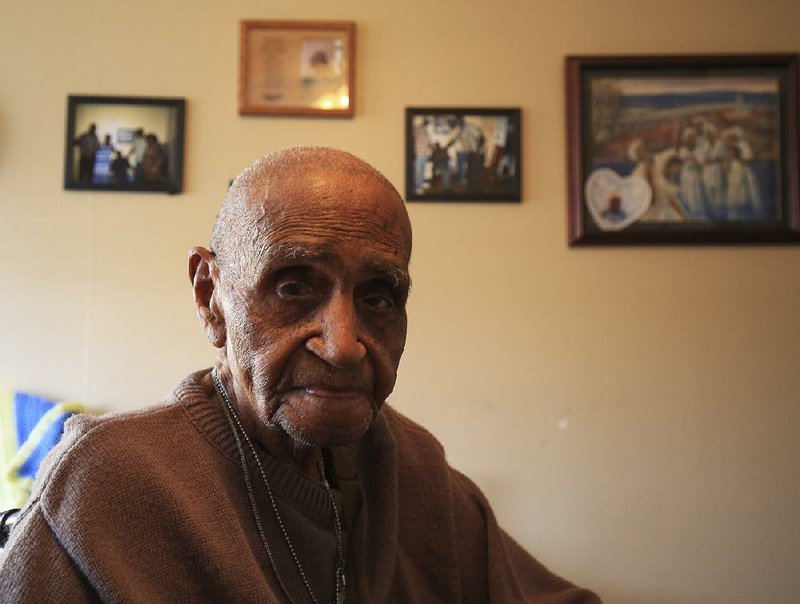 Ben Haymon, who served in the Army, is the oldest known veteran in Arkansas. He turns 107 on Tuesday. 