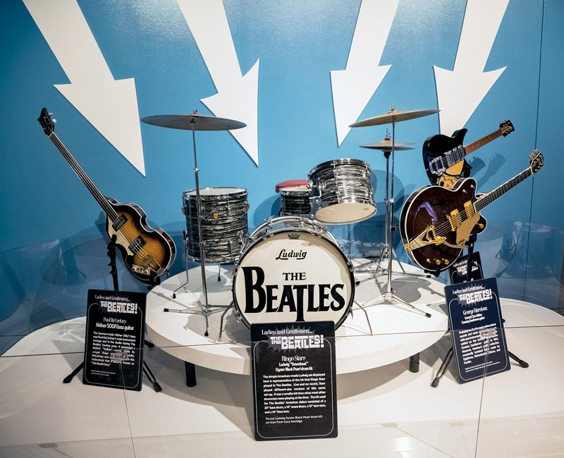 The Clinton Presidential Center presents the current temporary exhibit, “Ladies and Gentlemen … The Beatles!”
