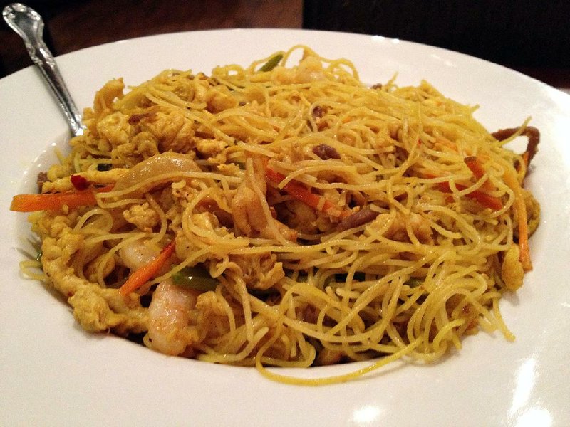 Singapore Rice Noodles are on the menu at all three Chi’s locations. 