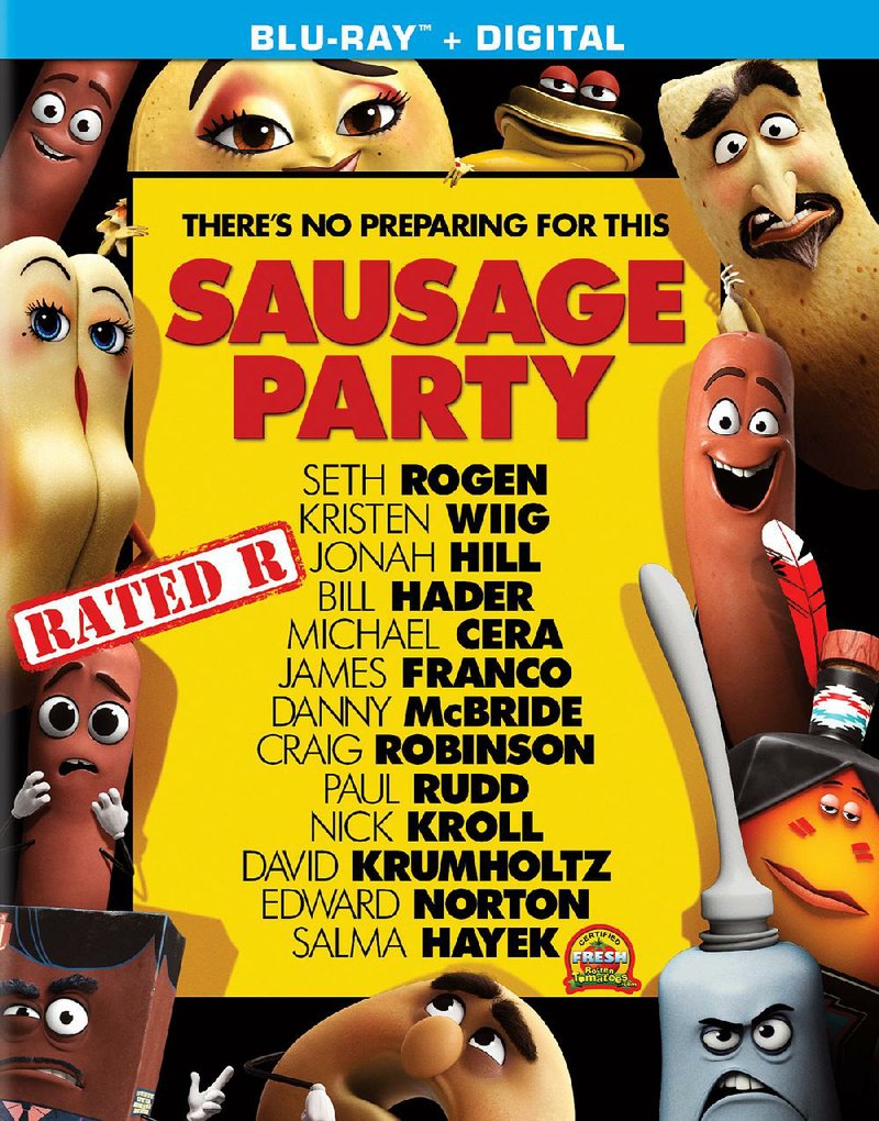 Blu-ray cover for Sausage Party 