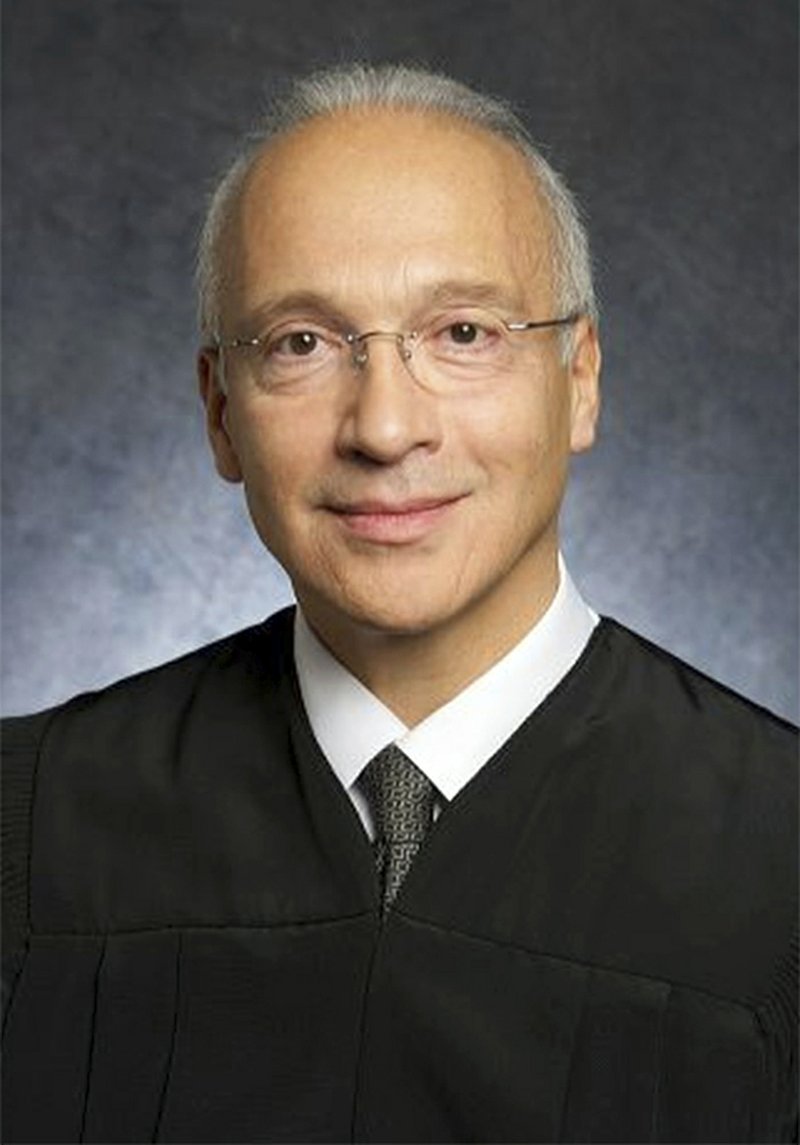 This undated photo provided by the U.S. District Court shows Judge Gonzalo Curiel. 