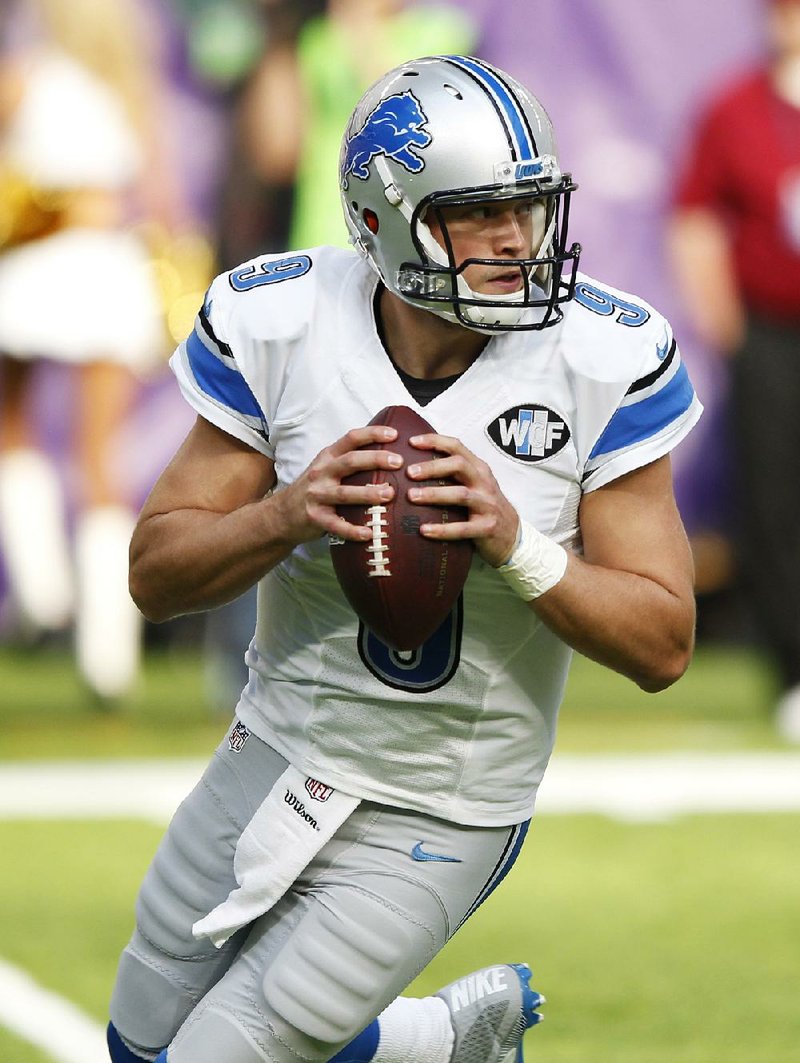 If the Detroit Lions can keep quarterback Matthew Stafford healthy, they might have a legitimate shot at the
playoffs, especially since most of their rivals are all out of whack, according to Dave Birkett of the Detroit Free Press.