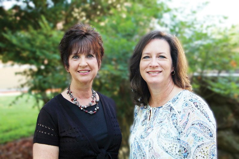 Pam Sims, left, and Wendy Nelson are co-chairwomen of Dazzle Daze, which will take place today through Saturday at the Conway Expo Center and Fairgrounds.