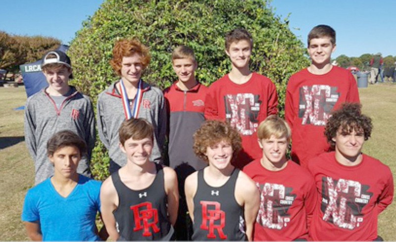 Blackhawk boys cross country team took third place at the state meet this past weekend.