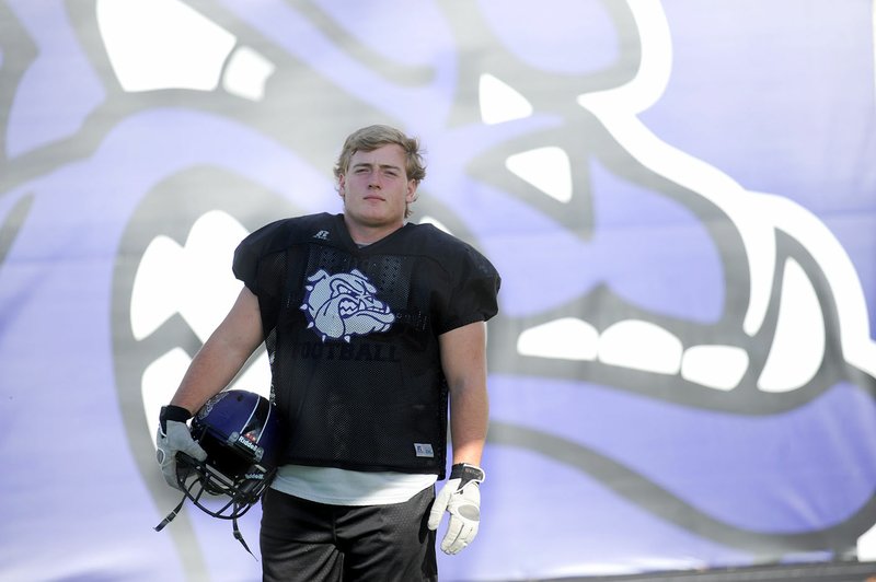 Fayetteville senior defensive tackle Daniel Willits has developed into an anchor for the Bulldogs’ defense while playing alongside lauded defensive tackle Akial Byers.