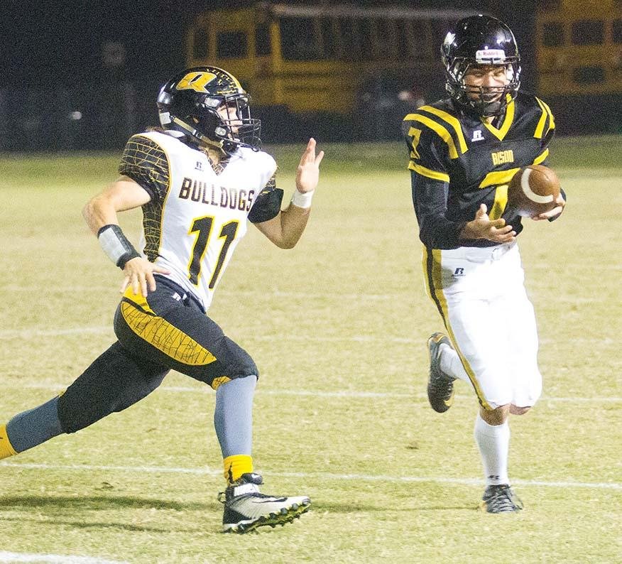 Quitman Bulldogs vs. Carlisle Bison, Class 2A playoffs The Arkansas