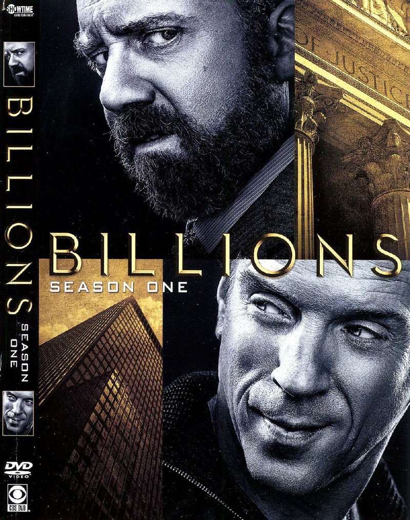 DVD cover for Season 1 of Billions 