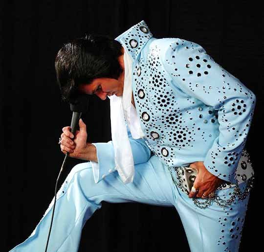 elvis impersonator at fireside theater